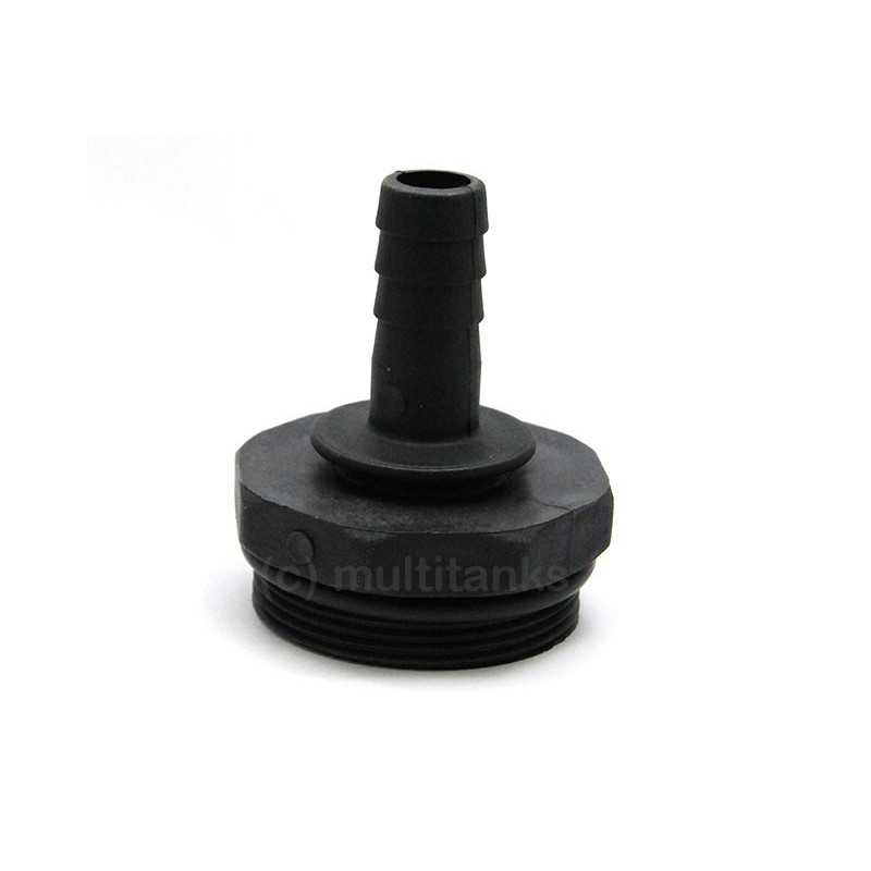 G2 Stecker geriffelt 19mm - Stecker 2'' BSP